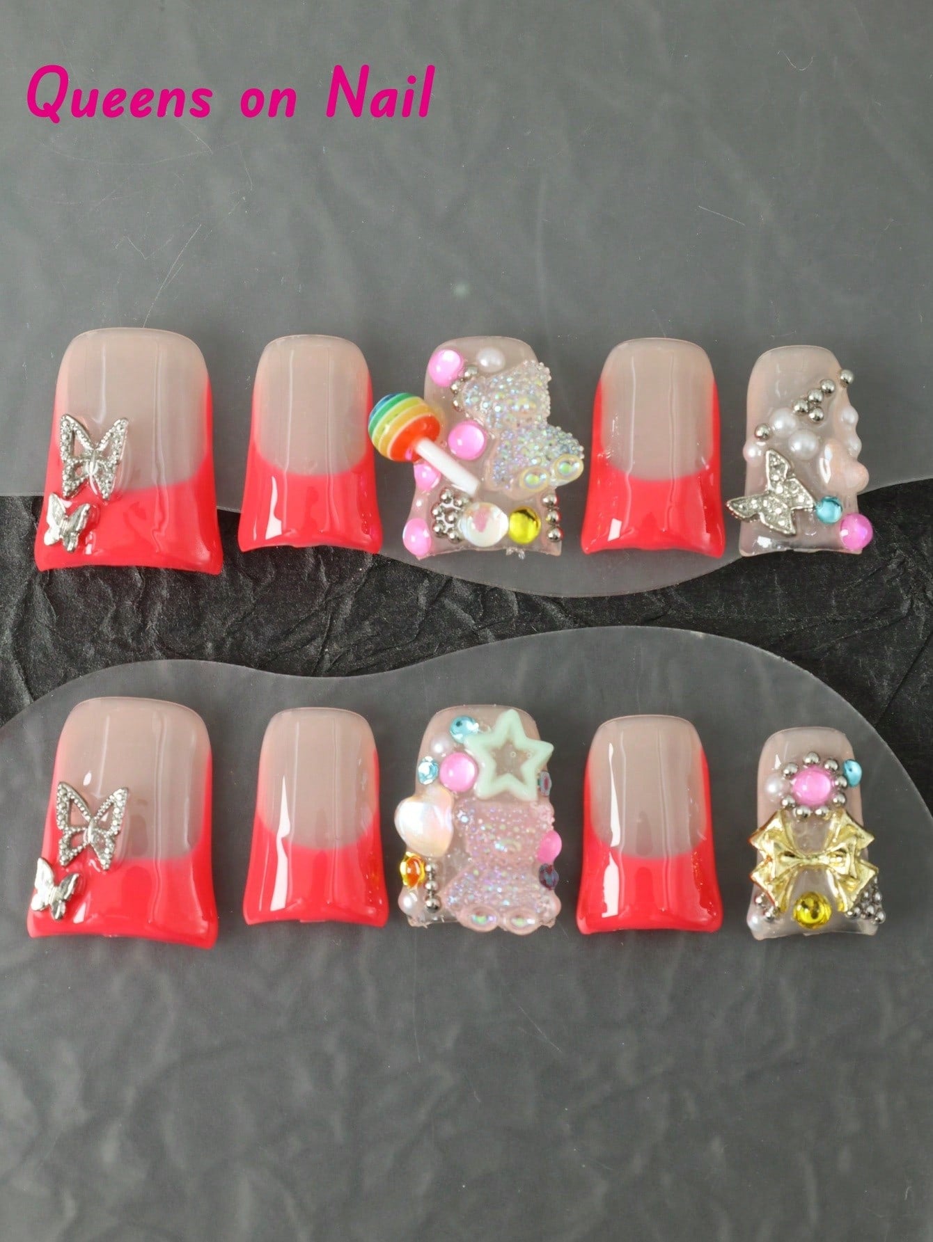 10pcs Handmade Press On Nail